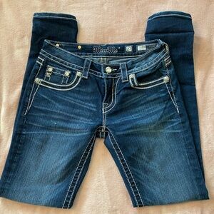 Miss Me Low Rise Skinny Jeans